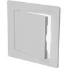 4" x 4" White Plastic Access Panel. Service Shaft Door