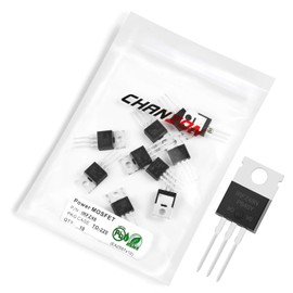 Chanzon IRFZ48 TO-220 Power Sic MOSFET 64A Transistor Pack of 10