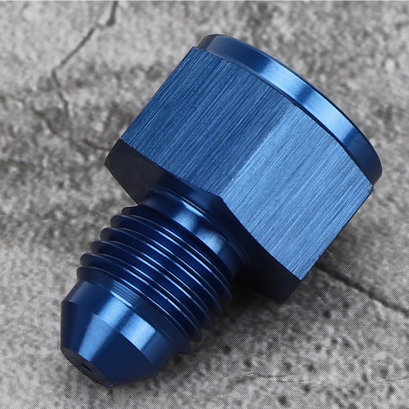 Metal 4AN Inline Oil Inlet Restrictor Straight Fitting 4AN Male