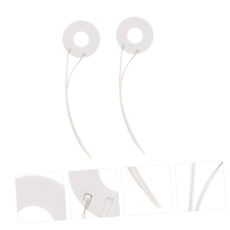 COHEALI Replacement Hairdressing Device Part 2pcs Heating Ring Excellent Heat