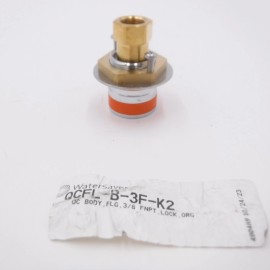 WaterSaver 3/8" Female NPT Inlet Quick Connect QCFL-B-3F-K2