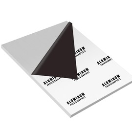 6061 Aluminum Sheet Plate, 10" x 14" x 1/4" Thickness Heavy Duty Aluminum Sheets Plates with Protective Film, Rectangle Aluminum Plate Solid Metal Sheet Plate for DIY Projects Base Plate