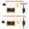 3PC 12V Waterproof Inline Power Switch Set-IP67 Weatherproof Inline Switch,10AWG