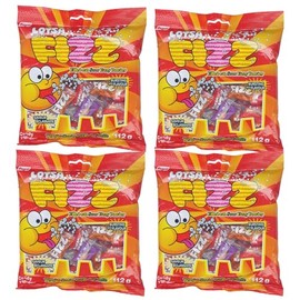 Generic Lotsa fizz candy 112g 4 pack - premium