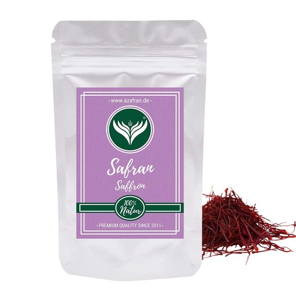 Azafran Saffron threads, saffron threads in premium quality, 5 g