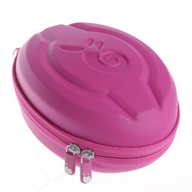Hermitshell Hard EVA Protective Case Carrying Pouch Cover Bag Pink fits LilGadgets Connect+ Premium Volume Limited Wired Headphones Children