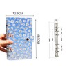 JIHUOO A6 Daisy Clear Ring Binder Cover Ring Binder Notebook