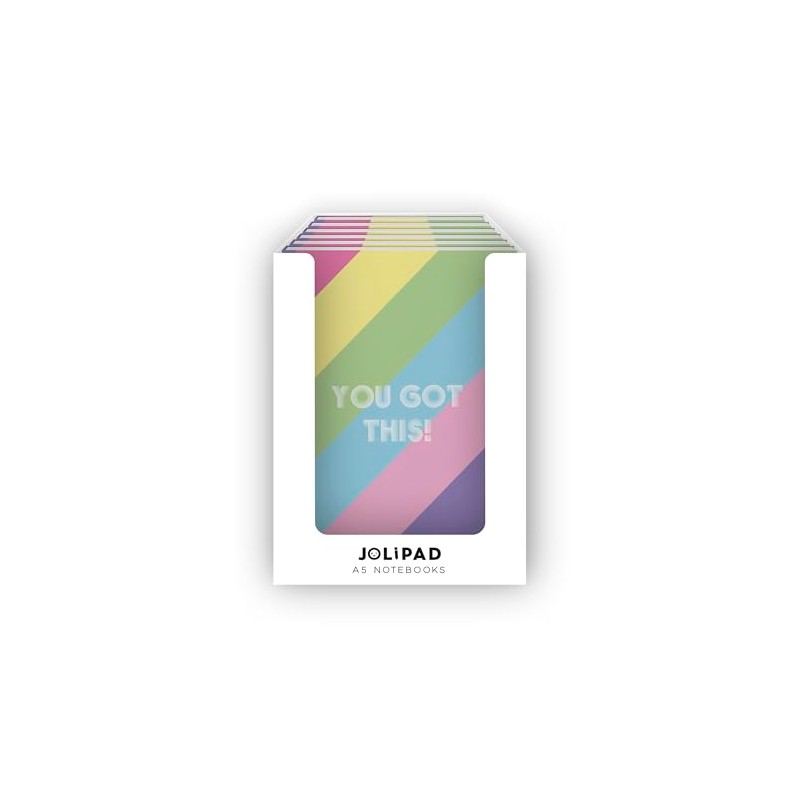 Eurowrap A5 Lined Notepad – 100 Sheets, Inspirational You Got