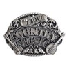 JEAN'S FRIEND Tattoo Skull Country Music Guitar Belt Buckle Mix