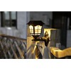 pathscapes W58342 4pk Black Solar Wall Light