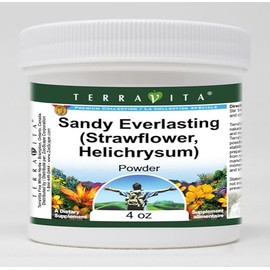 Sandy Everlasting (Strawflower, Helichrysum) Powder (4 oz, ZIN: 513846)