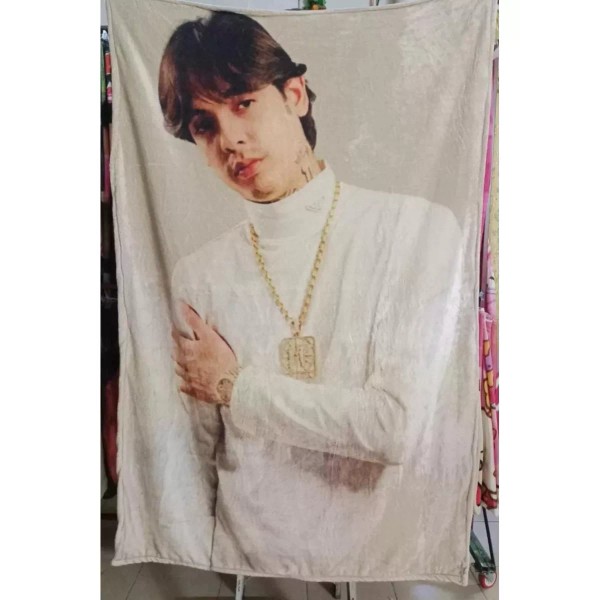 RIVERSOFY Frazada Cobija Artista Natanael Cano 1x160 Cm Ultra Suave.