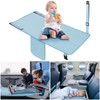 HOTUT Aeroplane Seat Extension Children, Children's Aeroplane Footrest, Foldable Portable