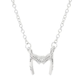 Gionatan Shop Wanda Scarlet Silver Hero Superhero Movie Crown Pendant Necklace, Zinc