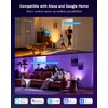 GeyouLux RGBCW Smart Uplighting Indoor, APP Control Alexa, Google Home