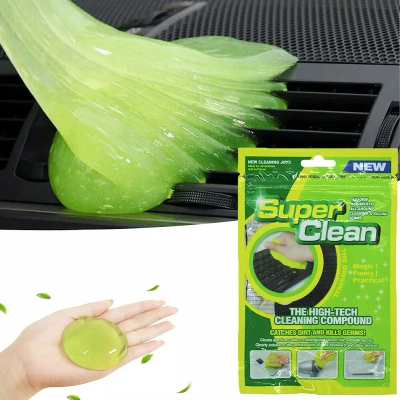 Super Clean Universal Cleaning Gel for PC Keyboard, Car Dirt
