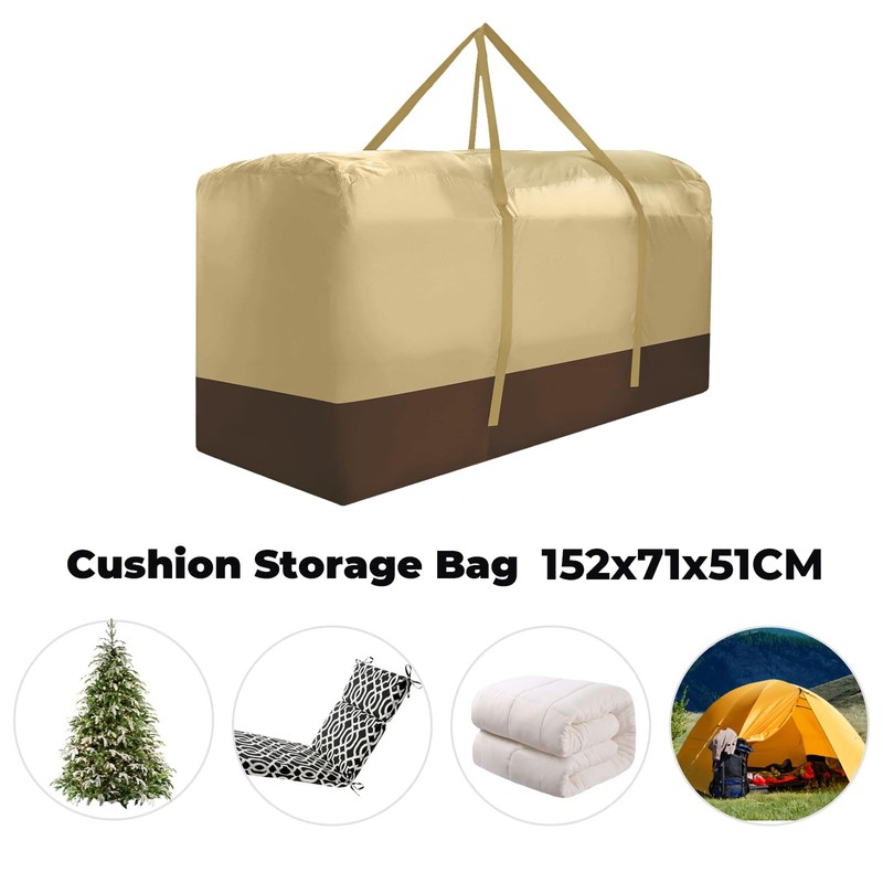 Outdoor Cushion Storage Bag Extra Large 420D Oxford Waterproof Dust