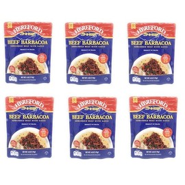 Rip 'n' Ready Beef Barbacoa Shredded Beef with Sauce 6oz - pack of 6