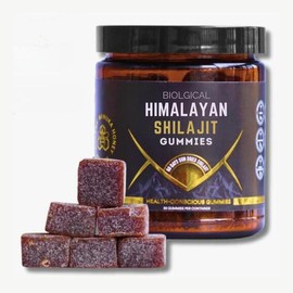 BIOLGICAL SHILAJIT GUMMIES Natural Supplement for Health and Fitness - Healthcare - Specification: 30 Day Supply