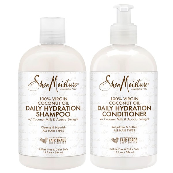 SheaMoisture SheaMoisture 100% Virgin Coconut Oil Daily Hydration Shampoo &