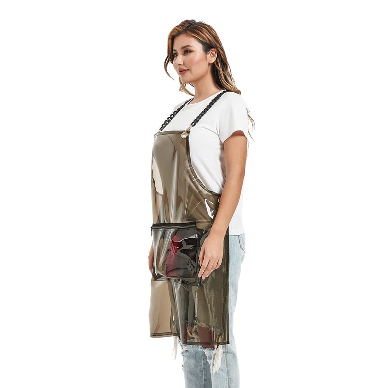 MIKI WELL Barber Hair Stylist Apron For Beauty Salon Waterproof