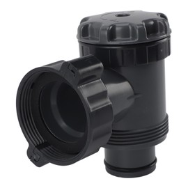 Efficient 38mm Plunger Valve for Swimming Pool, Anti Clogging ABS On Off Valves, Ideal for Filter Pump, Replacement Part for Above Ground Pools