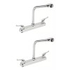 Lion Tools Pack 2 Pzas Grifo Mezclador Doble Comando Lion
