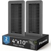2 Pack Floor Register 4x10, Floor Vent Covers for Home