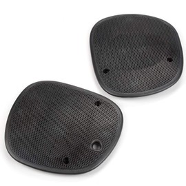 G-PLUS Dash Speaker Cover Grille Compatible with Chevy S10 Blazer/GMC Jimmy Sonoma/Oldsmobile Bravada 1998 1999 2000 2001 2002 2003 2004 2005 Left & Right Side 15046446 Gray Grill