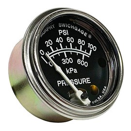 Murphy by Enovation Controls 20BPG-100 B-Series Pressure Murphygage (05703161)