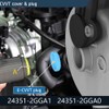Engine Timing Cover Plug E-CVVT Solenoid Blocking Cap 24351-2GGA1 For