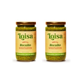 Loisa Cooking Sauce, Non-GMO, No-MSG, No Preservatives, No Artificial Coloring, No Artificial Flavors, Vegan, Pure Latin Flavor (Recaito Two Pack)