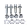 4 pcs/set SHLPDFM Silver 10mm Ball Studs with Hardware 5/16-18