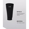 JAKO Unisex Replacement Stocking Shin Pads 2.0, Black, L