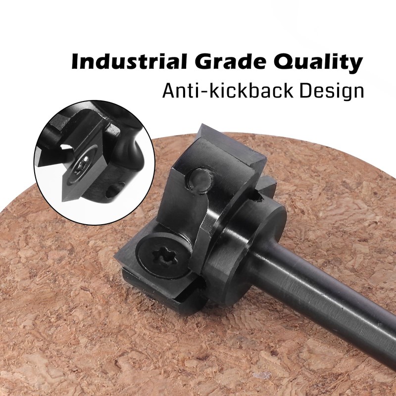 Genmitsu CNC Spoilboard Surfacing Router Bit, 1/4" Shank 1” Cutting
