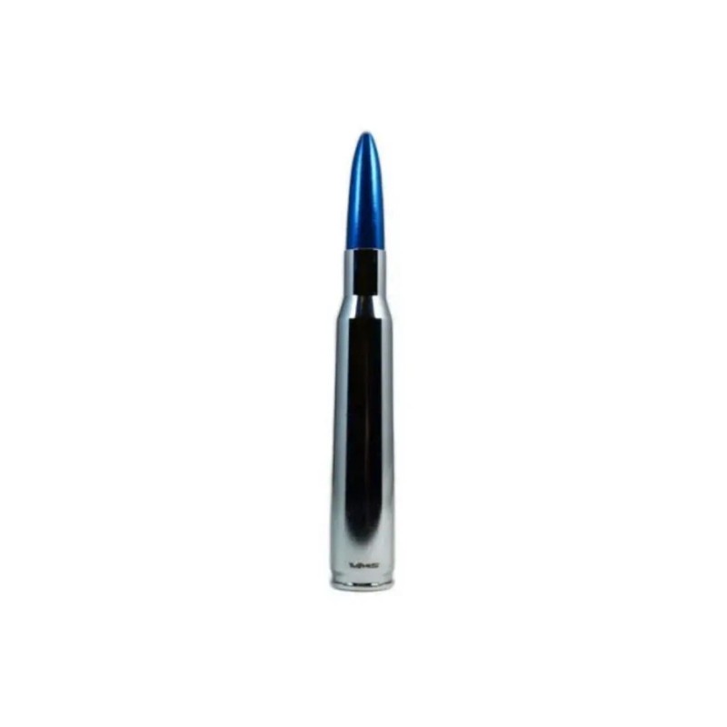 VMS Racing Chrome and Blue Bullet Antenna for Toyota Tundra