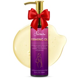 Body Firming Oil, 3.4 FL OZ Body Oil After Shower – With 790,000ppm Tightening Oil(Grape Seed Jojoba Sweet Almond) &10,000ppm Hyaluronic Acid – Fast-Absorbing For Hydrating Full Body, Lavender