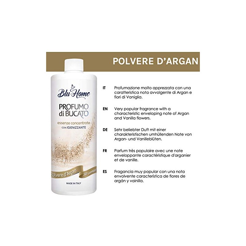 BLU HOME W√§scheparf√ºm Konzentriert (Arganpulver, 500 ml)