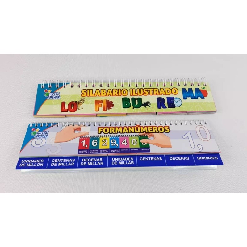 Hacer y Aprender Set 3: Formanúmeros, Formapalabras Y Silabario Ilustrado