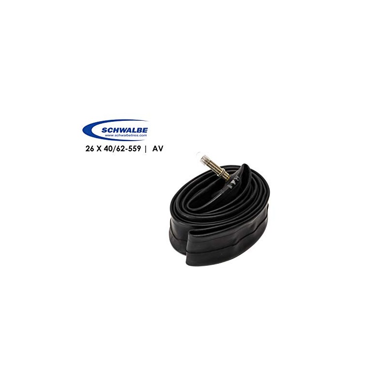 Schwalbe 40/62-559 Bicycle Inner Tube 26 Inch Schrader Valve Schrader