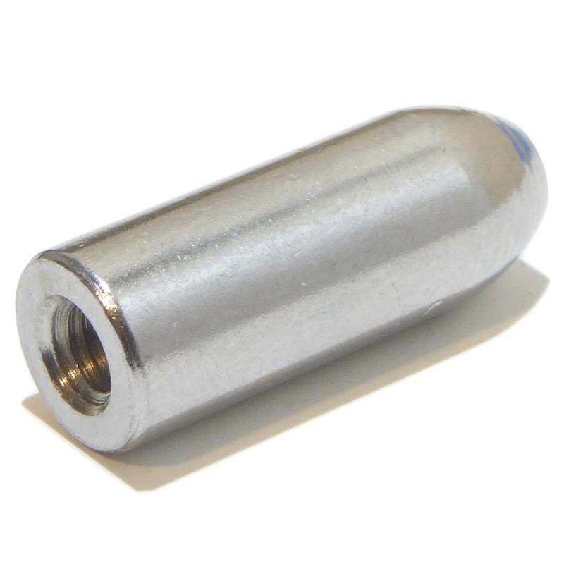 Guitar truss rod nut 10-32 thread 9.5mm diameter 24mm long