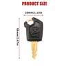 LYSAIMG10Pcs Keys for Cat 5P8500 Equipment,Suistable for Heavy Equipment 5P8500