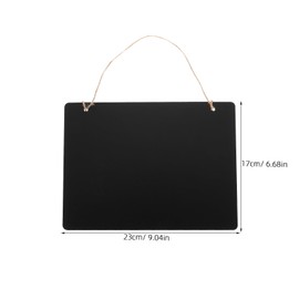 Blackboard, Wall Hanging, Double-Sided, Signs, Graffiti, Bulletin Board, Memo, Menu Board, Planner, Children, Paintings, Tabletop Hanging, Photo Display, Store Supplies, Display, Hanging String