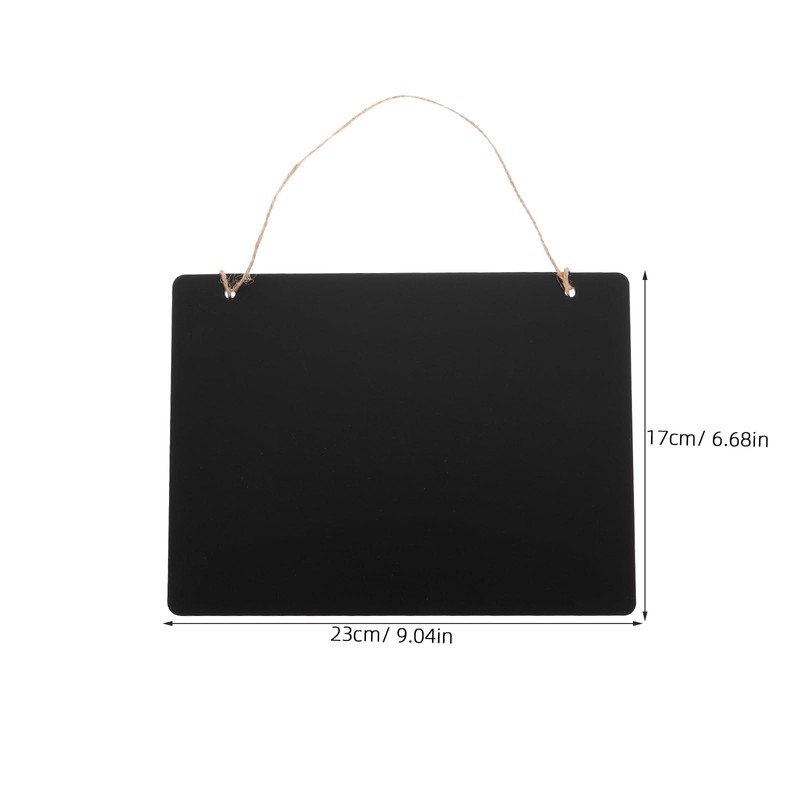 Blackboard, Wall Hanging, Double-Sided, Signs, Graffiti, Bulletin Board, Memo, Menu