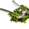 Kerafactum Salad Cutlery Salad Servers Brushed Stainless Steel Salad Spoon