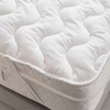 Snug Cotton Percale Anti Allergy Mattress Topper - Single
