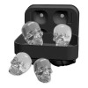 Quality Set 2 Moldes Silicón Hielo Calavera Cráneo Cocina