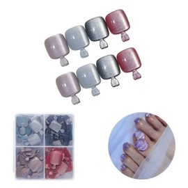 [SS62] Artificial toenail bright light magnetic paddy tip 120 tips magnetic paddy tip (120 tips)-54FREE / [에스에스62]인조발톱 영롱한 빛 자석 패디팁 120팁 자석패디팁(120팁)-54FREE