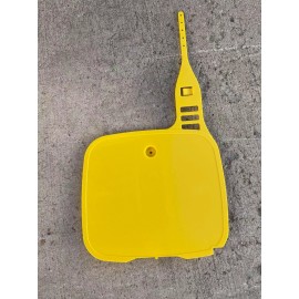 Yamaha Gloss 1982-1984 Yamaha YZ 125 250 490 Front Number Plate Board Yellow