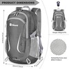 ZOMAKE 40L Foldable Backpack Lightweight Rucksack,Packable Small Backpacks Water Resistant